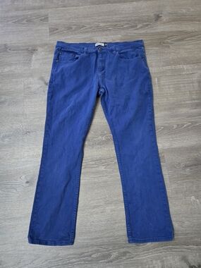 Vintage Anchor Blue Pants Jeans Blue Size 36x30 Skinny Y2K